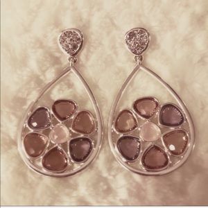 Anthropologie Jewelry - NWOT Anthro Genuine Crystal Pink Glass Stone Anthropologie Jewelry - NWOT Anthro Genuine Crystal Pink Glass Stone